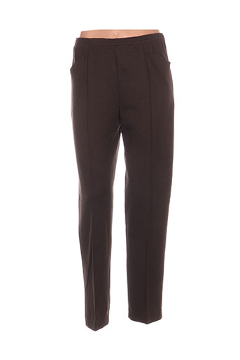 griffon pantalons femme de couleur marron
