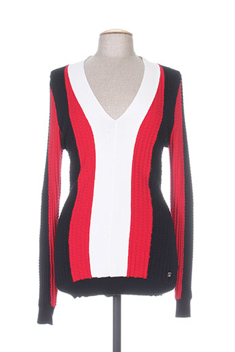 trussardi jeans pulls femme de couleur rouge
