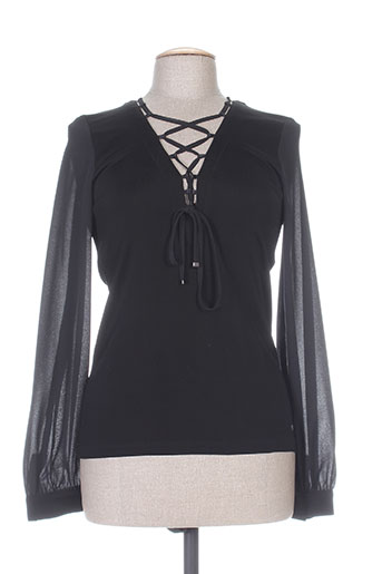 nathalie chaize chemises femme de couleur noir