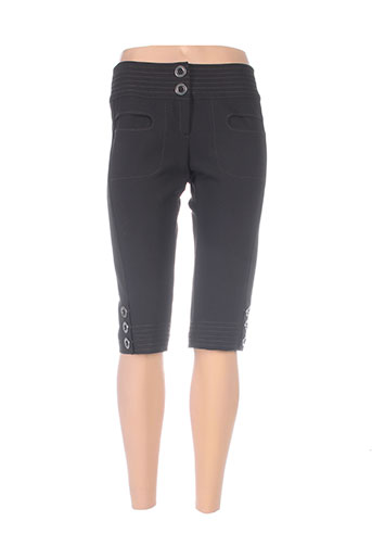 nathalie chaize shorts / bermudas femme de couleur noir