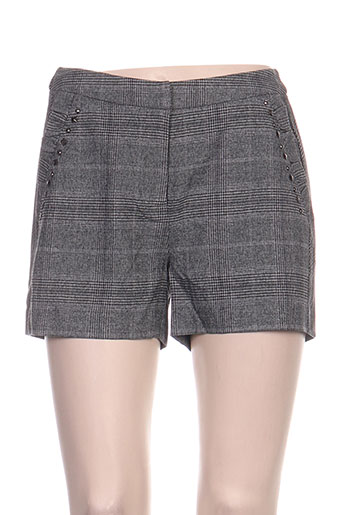 morgan shorts / bermudas femme de couleur gris