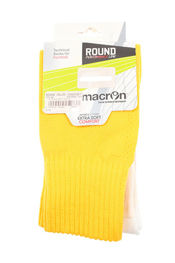 macron lingerie garçon de couleur jaune
