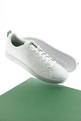 adidas chaussures homme de couleur blanc