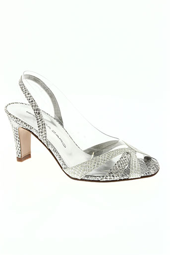 brenda zaro chaussures femme de couleur gris