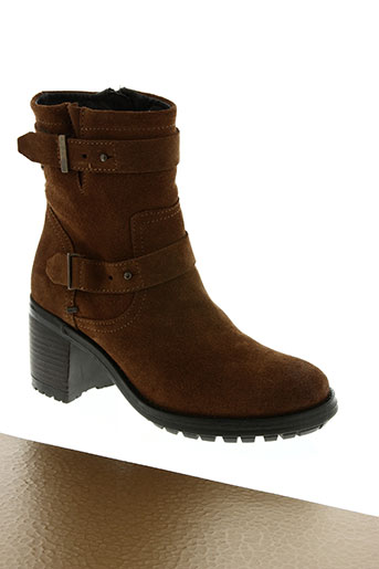 coco et abricot chaussures femme de couleur marron