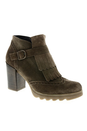 riva di mare chaussures femme de couleur marron