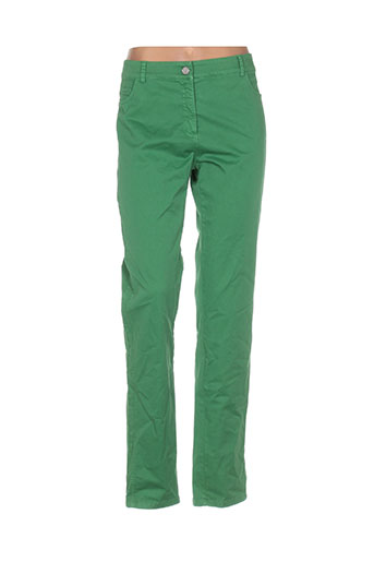 andamio pantalons femme de couleur vert