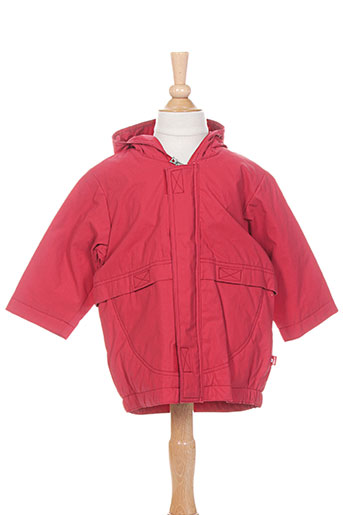 les bebes de floriane vestes enfant de couleur rouge