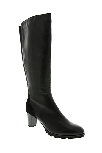 regarde le ciel chaussures femme de couleur noir