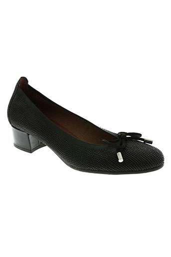 hispanitas chaussures femme de couleur noir