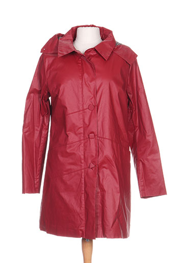 skunkfunk manteaux femme de couleur rouge