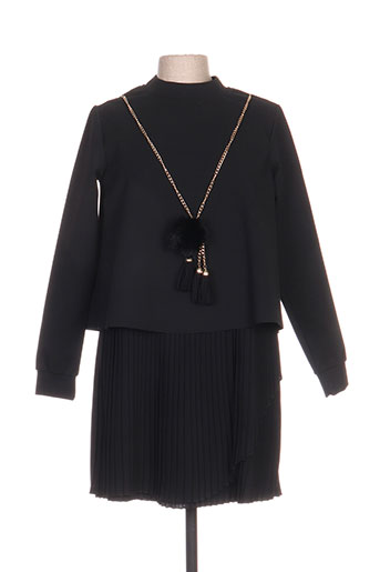 fracomina robes femme de couleur noir