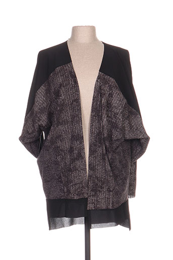 fracomina gilets femme de couleur gris