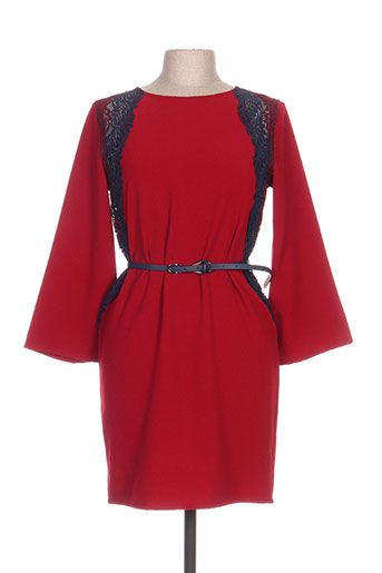 fracomina robes femme de couleur rouge