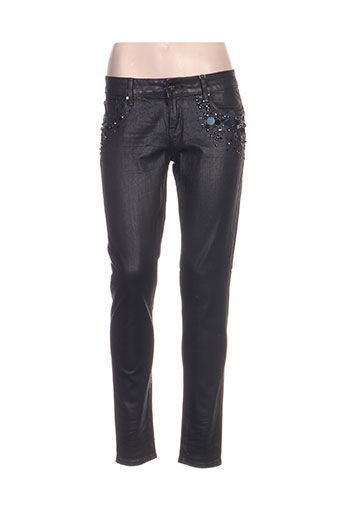 fracomina jeans femme de couleur noir