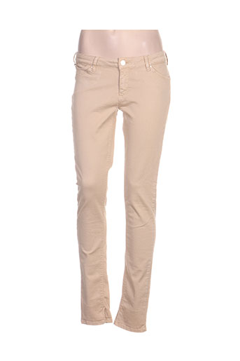 kocca jeans femme de couleur beige