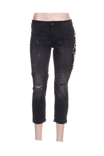 fracomina jeans femme de couleur noir