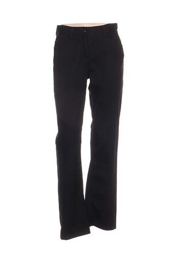 jensen pantalons femme de couleur noir