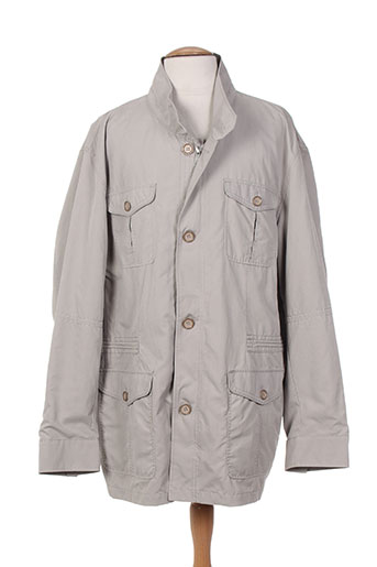 benny les hommes vestes homme de couleur gris