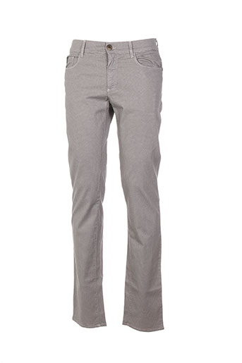 trussardi jeans pantalons homme de couleur gris