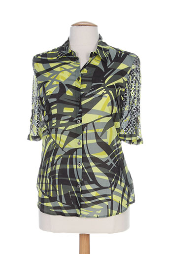 my way chemises femme de couleur vert