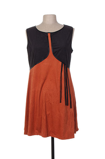 maloka robes femme de couleur marron