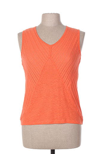 maloka t-shirts femme de couleur orange