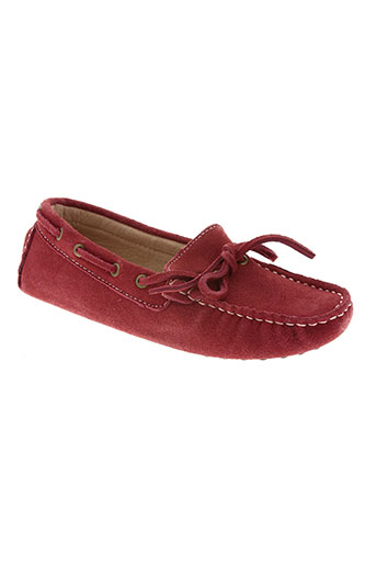 cafe noir chaussures femme de couleur rouge