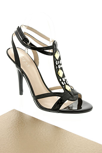 guess chaussures femme de couleur noir
