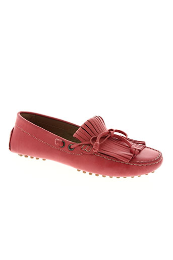 voyagers chaussures femme de couleur rouge