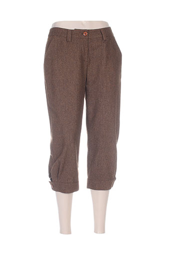infinitif pantacourts femme de couleur marron