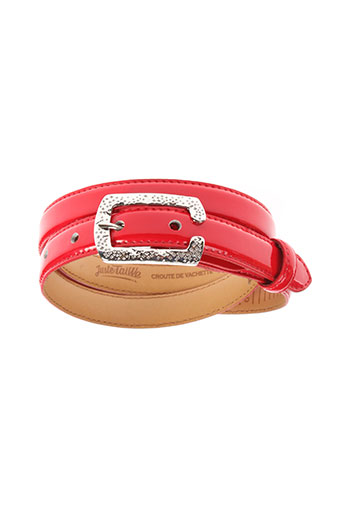 juste taille accessoires femme de couleur rouge