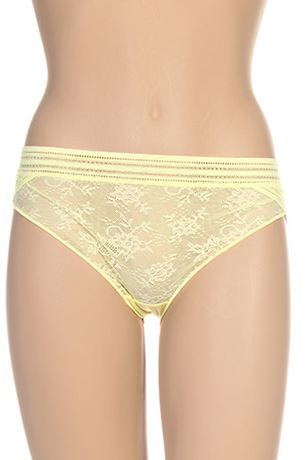 lejaby lingerie femme de couleur jaune