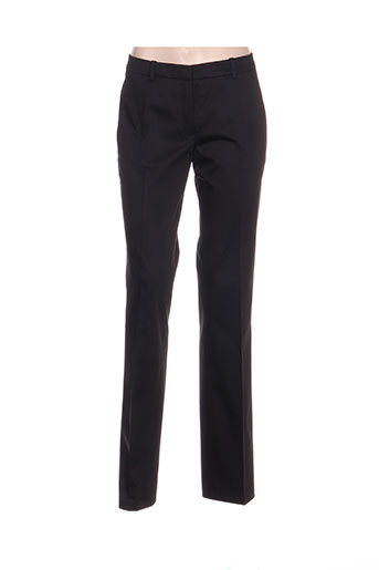 hugo boss pantalons femme de couleur noir