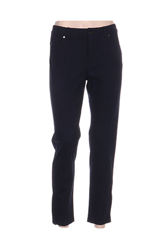 hugo boss pantalons femme de couleur bleu