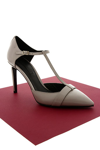 hugo boss chaussures femme de couleur gris