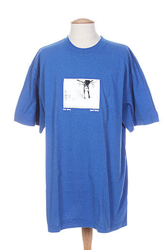 vans t-shirts / tops homme de couleur bleu