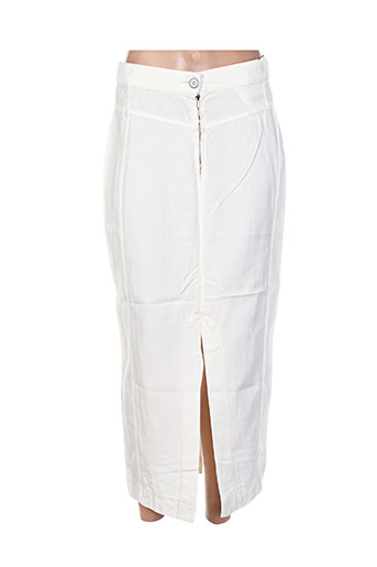 shirting jupes femme de couleur beige