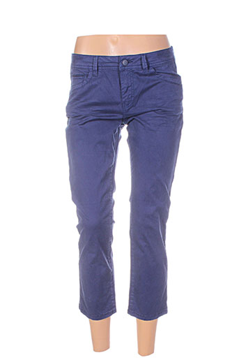 c'est beau la vie pantacourts femme de couleur bleu