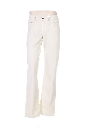 cambridge pantalons homme de couleur beige