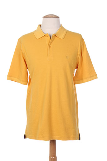 cambridge t-shirts homme de couleur jaune