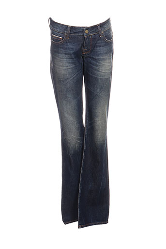 guess jeans femme de couleur bleu
