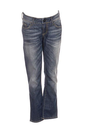 guess jeans femme de couleur bleu