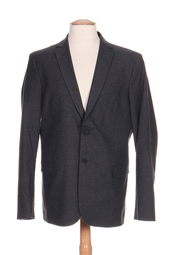 ikks vestes homme de couleur gris