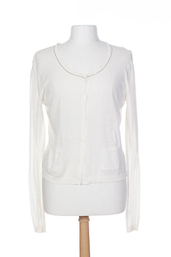 chipie gilets femme de couleur beige