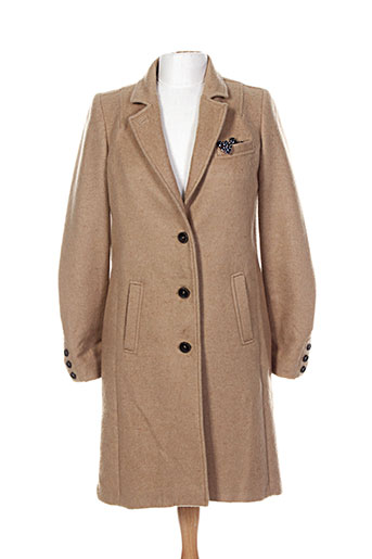chipie manteaux femme de couleur marron