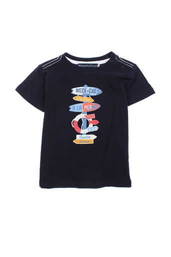 week end a la mer t-shirts garçon de couleur bleu