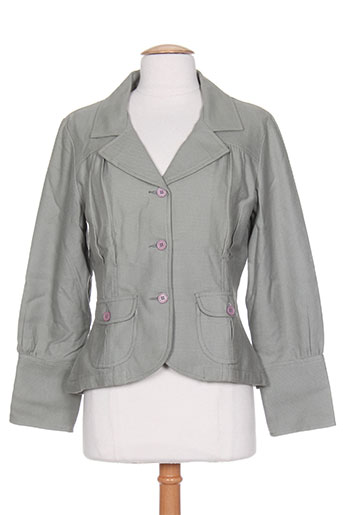 ideo vestes femme de couleur vert