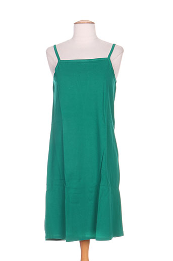 ideo robes femme de couleur vert