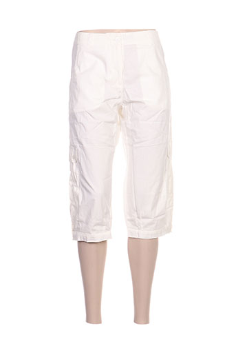 ideo pantacourts femme de couleur blanc
